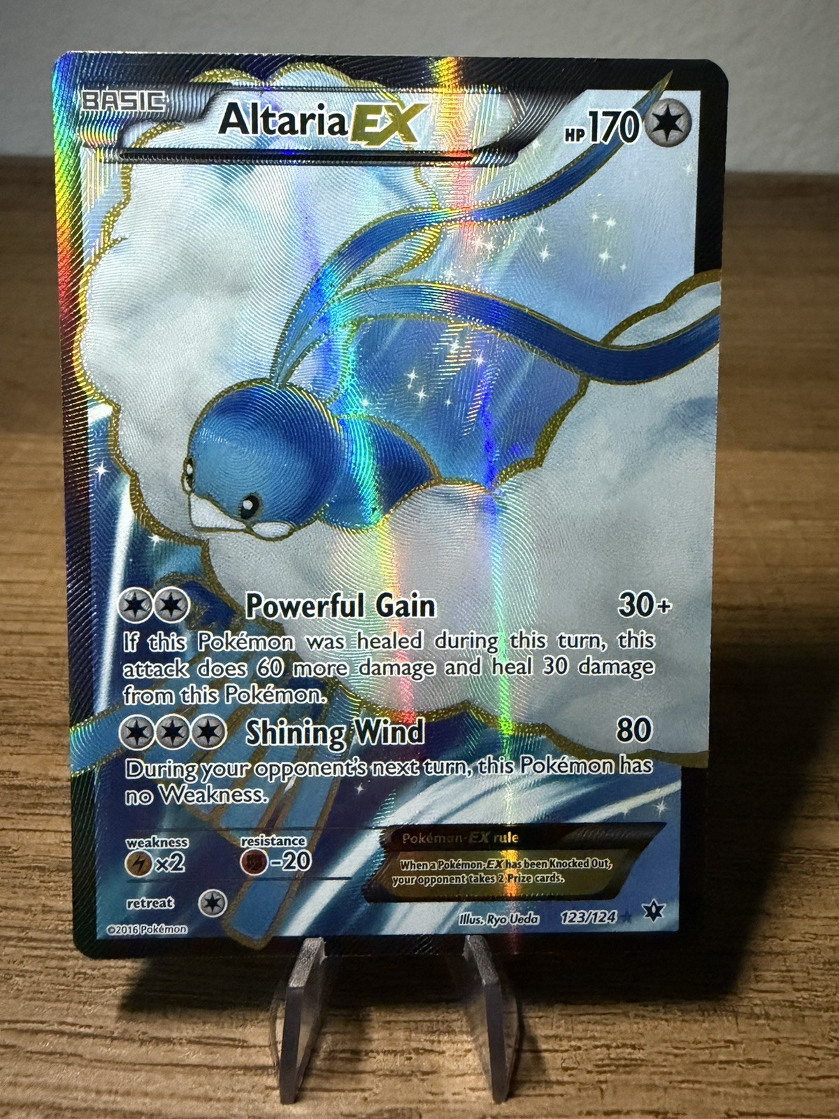 Altaria EX 123/124 Full Art Fates Collide Pokémon TCG (NM)