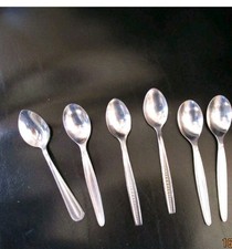 6 x Moccalöffel, Konvolut,3x Michelin, 2xEsmeyer ,1x 18/10