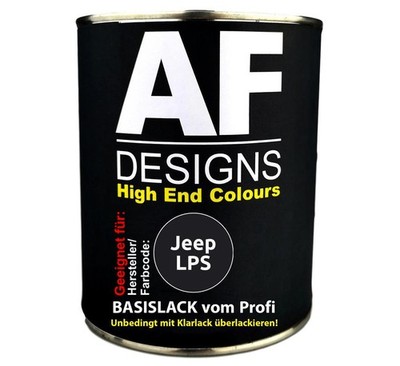 250ML Autolack für Jeep LPS Fathom Blue Perl Basislack spritzfertig