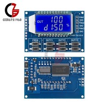 3-Channel Signal Generator PWM Pulse Wave Frequency Duty Cycle Adjustable Module