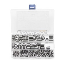 200Pcs Helicoil Thread Insert Assortment 7 Size Threaded Inserts Stainless Steel