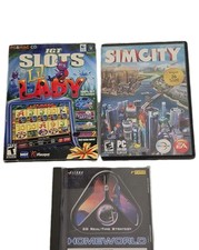 Classic Windows PC Games Lot - Sierra Homeworld  Sim City  Slots Lil' Lady