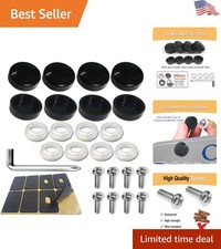M6 Stainless Steel License Plate Screws Caps - Noise Reduction Design M6 Stainless Steel License Plate Screws Caps - Noise Reduction Design