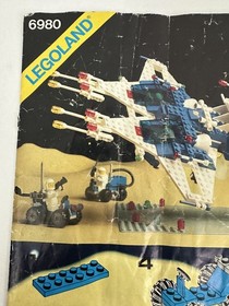 Lego 6980 Galaxy Commander Instruction Manual Only