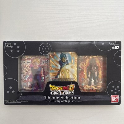 NEW SEALED Dragon Ball Super Theme Selection Box: HISTORY OF VEGETA, 15  Cards | eBay