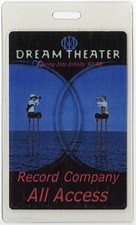 Dream Theater 1997 Concerto Laminato Backstage Pass Touring Infinity