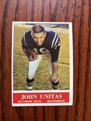 1964 Philadelphia - #12 John Unitas - HOF Baltimore Colts