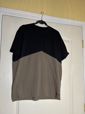 Armani Exchange T-Shirt Mens Large Zig Zag Colorblock Short Sleeve
