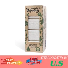 Goats Milk Bars, 6.6 oz Each, Pack of 8, Triple Milled with Soya Bean Oil & Orga