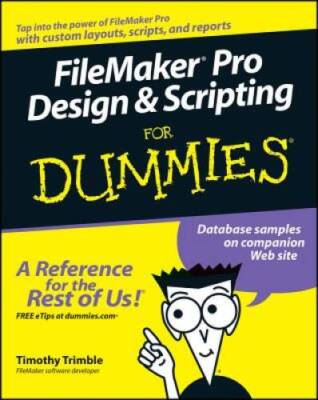 Filemaker pro Design & Scripting for Dummies - Paperback - GOOD