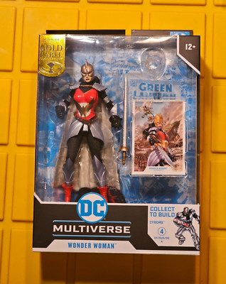 WONDER WOMAN McFarlane Toys Flashpoint DC  7'' Action Figure (No CYBORG BAF)