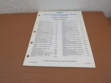 1984 OMC 2 thru V-6 Outboard Service Manual OEM Mid-Section 394607-5