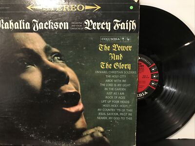 Mahalia Jackson With Orchestra And Choir : The Power and Glory LP 1969 CS 8264