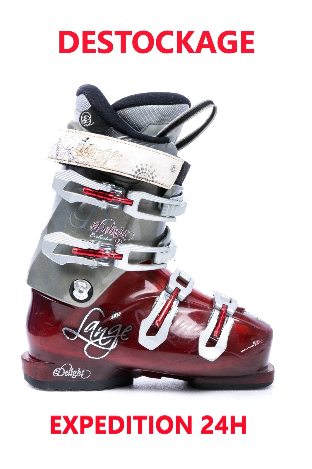 Lange Scarponi Sci 23 Scarpe Da Sci Usato Lange Delight Taglia: 36