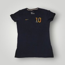 Landon Donovan Shirt USA Soccer Nike Women S Blue Short Sleeve Slim Fit 