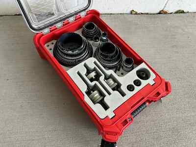Gray | Milwaukee PACKOUT  Compact Organizer Insert for Hole Saw Set | Jonah Pope