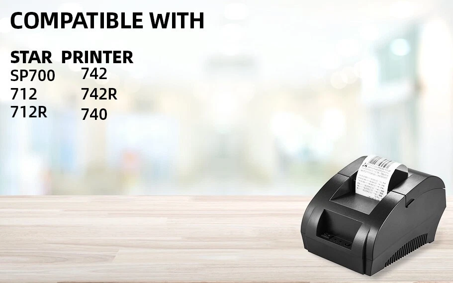 Star Micronics SP700BR Black/Red Printer Ribbons, High-Quality, Factory Sealed - Image 4 of 4