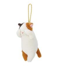 NEW LIV HEART Plush Reel Mascot Kubinekko Calico Cat 15cm Keychain