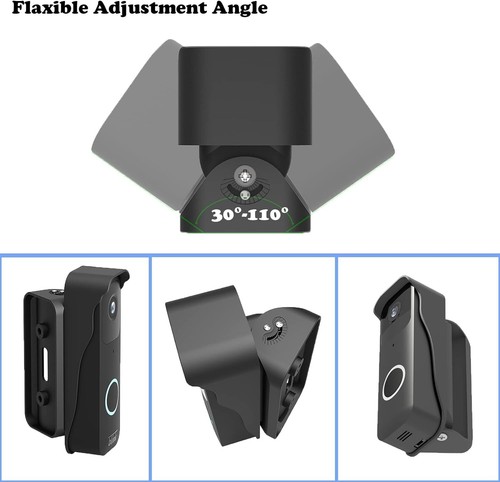 Blink Doorbell Mount, Adjustable Angle Mount Kit (Up to 110 Degrees Tilt) for - 第 7/8 張圖片