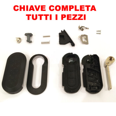 Cover Llave Compatible Con Fiat 500 Delta Punto Panda Bravo Control Remoto Rp