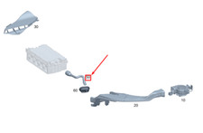 MERCEDES-BENZ GLA H247 Battery Cooling System Piping A1773400200