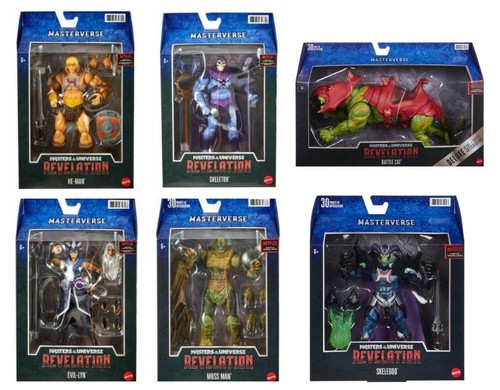 Meister des Universums Offenbarung Actionfiguren frisch aus der Box Masterverse - Bild 7 von 192