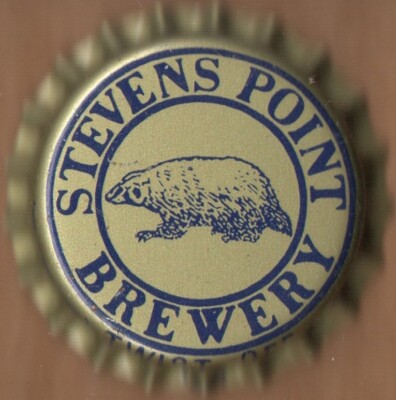USA Plastic Lined Beer Crown Bottle Cap: Stevens Point Brewing
