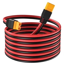 50ft Solar Panel Extension Cable Wire  XT60 Male to XT60 Female Connectors