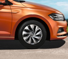 Originale VW Polo 6 Tipo 2G Copricerchi Ornamentali 15 Pollici 2G0071455