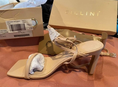 New Ladies Bellini Darcia Nude Heels- Sz: 7 - NEW!! - Picture 1 of 2