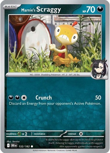 Marnie's Grimmsnarl EX 136/182 Pokemon Card NM Destined Rivals | eBay