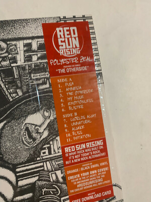 Red Sun Rising : Polyester Zeal vinyl lp record authentic orange