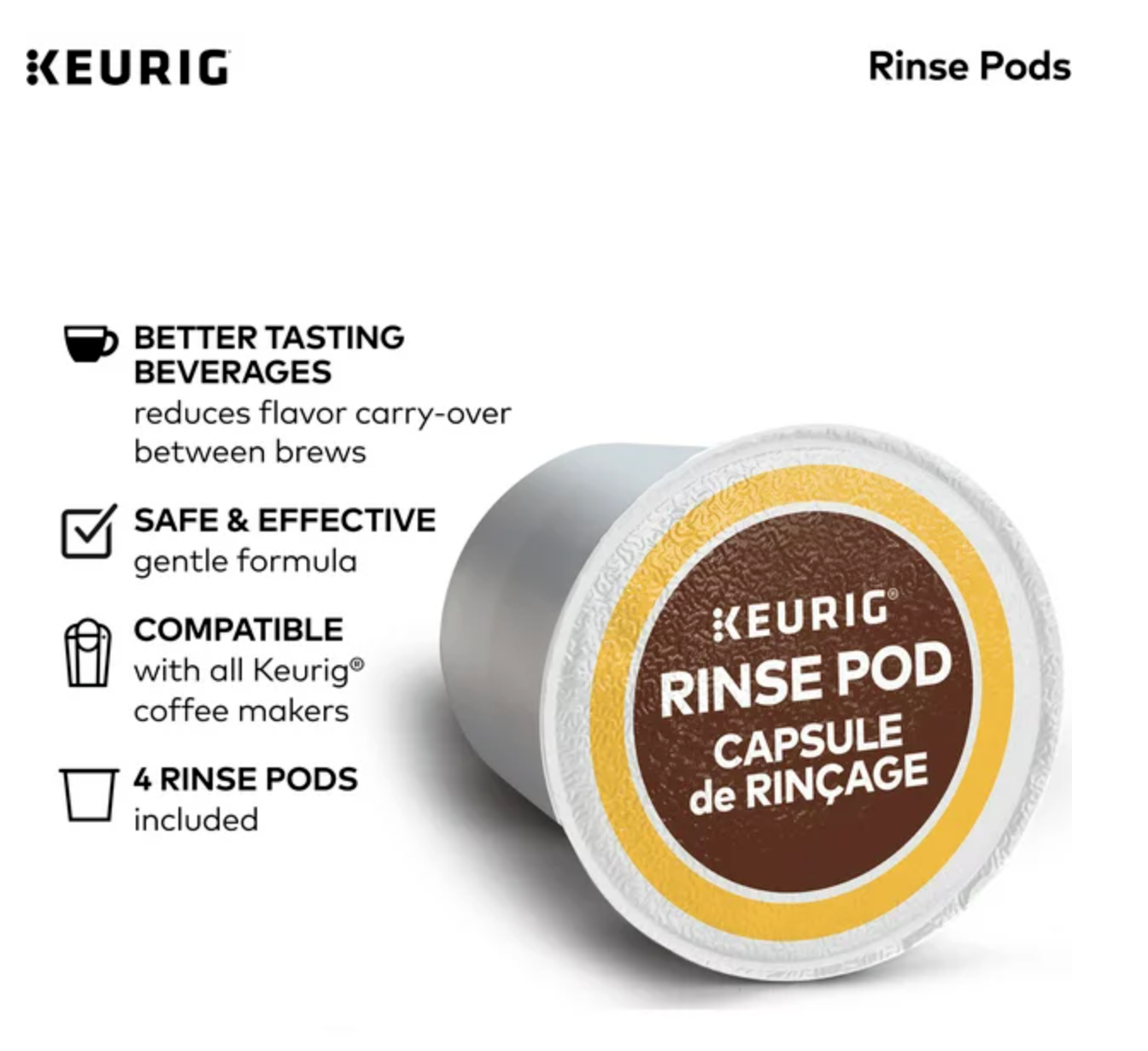 Keurig 3 month Brewer Maintenance Kit with Rinse Pods 611247382479 eBay