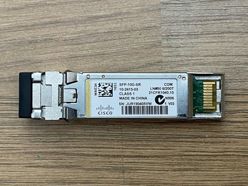 Module émetteur-récepteur Cisco SFP-10G-SR Cisco 10-2415-03 module Cisco 10GBase-SR - Photo 18/18