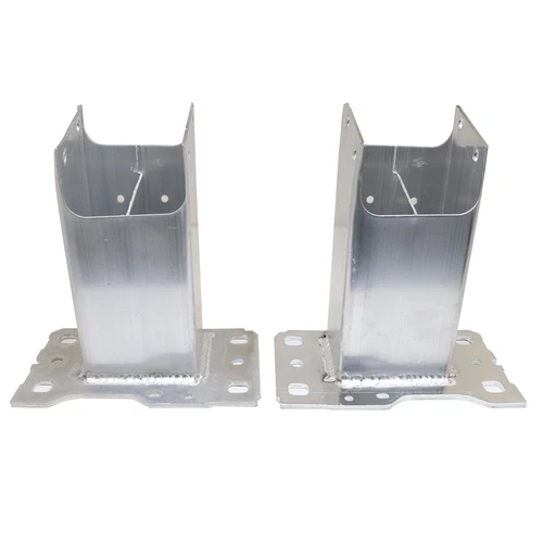 Front Driver & Passenger Side Bumper Bracket Fits For 2017-2021 Audi A4 S4 - Picture 7 of 12