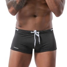 Mens Swimming Trunks Boxers Briefs Swim Shorts Swimwear Swimsuit Beach Shorts