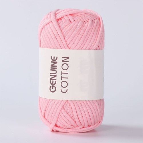 Cotton Hollow Yarn For Crochet Nylon Round Hand Knitting Yarn Bag cushion DIY - Picture 13 of 33