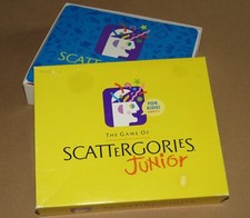 Scattergories Junior Game - Vintage 1989 Milton Bradley - Complete