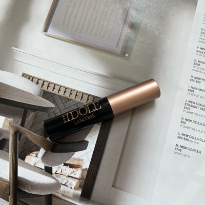 Lancome Lash Idole Lash Lifting Volumizing Mascara In Glossy Black 2.5ml Travel 