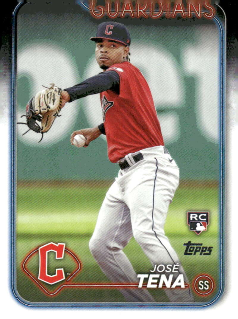 2024 Topps #678 Jose Tena Cleveland Guardians Rookie