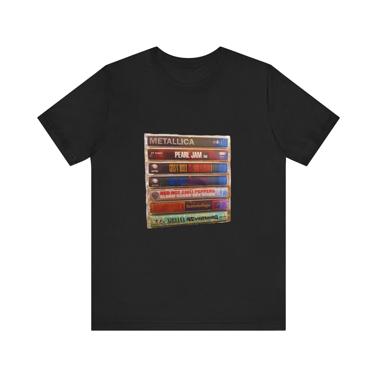 1991 Cassette T-Shirt Rock Metal Grunge Retro | eBay 1991 Cassette T-Shirt Rock Metal Grunge Retro | eBay