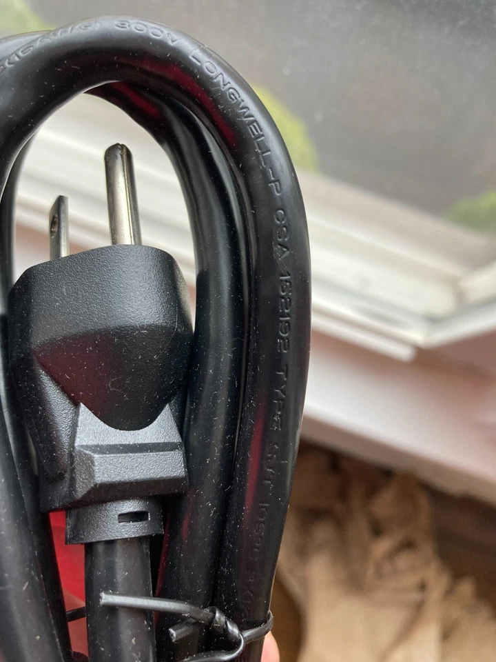 Longwell-P CSA 152192 Type SJT 10-Amp/125-Volt 6ft Power Supply Cable COMPUTER - Image 2 of 3