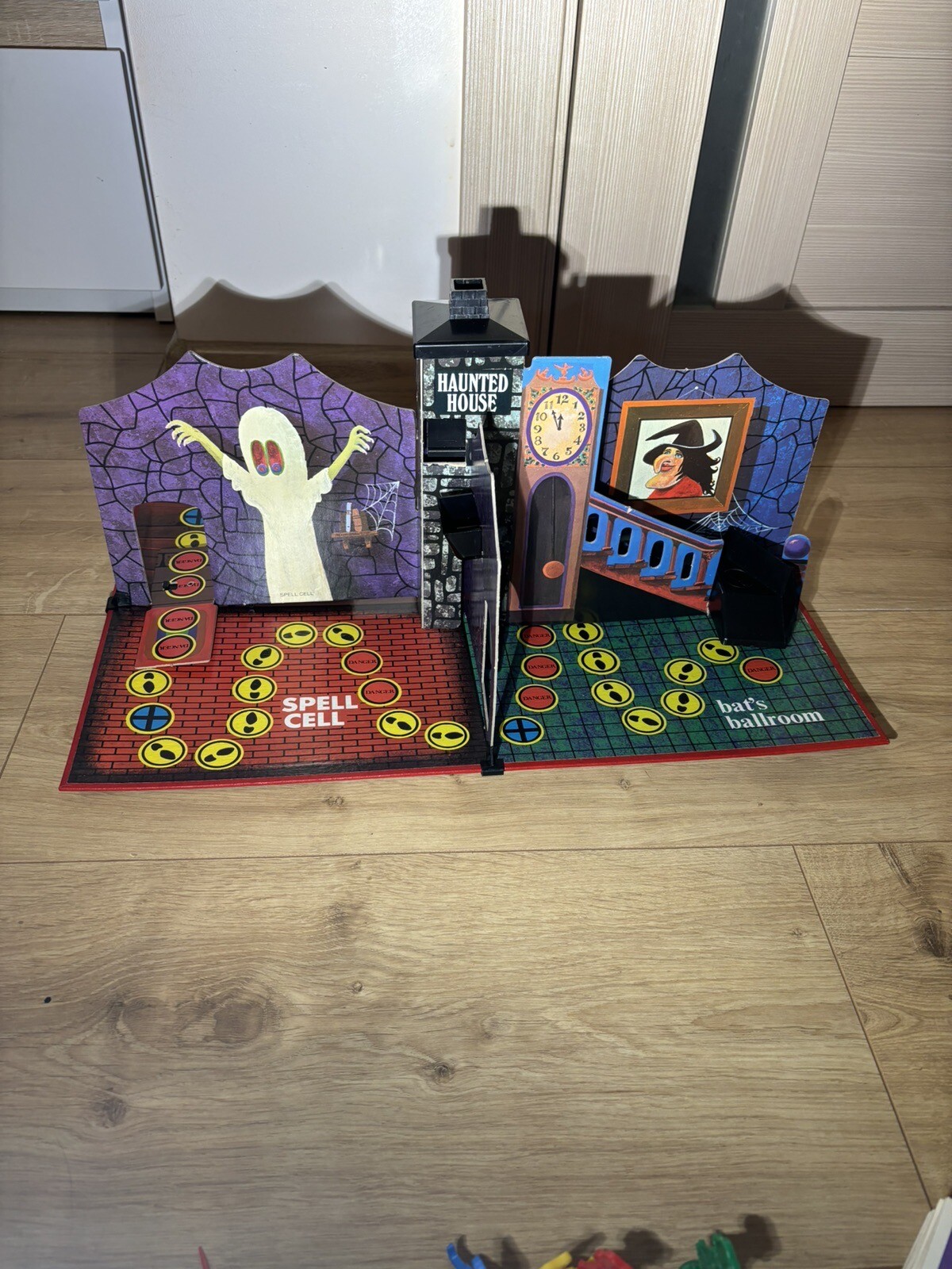Denys Fisher Haunted House Board Game Vintage Complete Good Condition