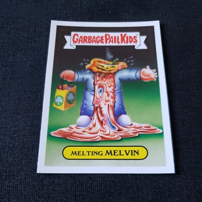 MELTING MELVIN 2019 GARBAGE PAIL KIDS REVENGE OF THE HORROR-IBLE
