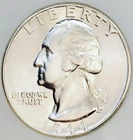 ⭐️1944*⭐️SILVER WASHINGTON⭐️INCREDIBLE PIECE⭐️SO RARE THIS NICE⭐️GEMBU