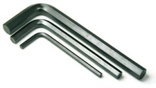 Allen Wrench Short Arm L Hex Key Alloy Steel - Inch Sizes - All Sizes & QTYs