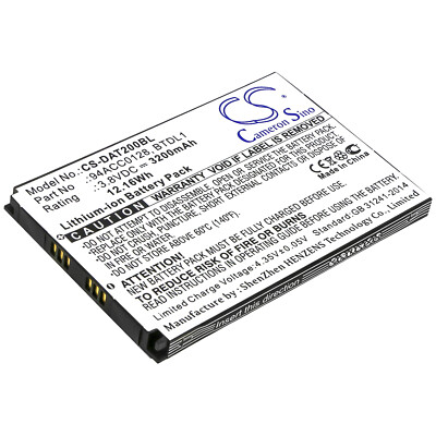 Battery for Datalogic Axist,DL-Axist,3H21-00000491,94ACC0128,94ACC0129,BTDL1