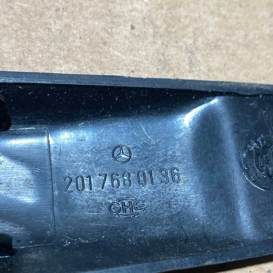 Manivela de ventana interior negra Mercedes-Benz W124 2017680136 Foto 3 de 3