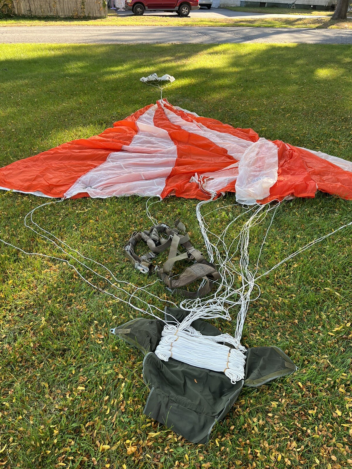 Us Air Force Parachute Vintage, 1953 Korean War Backpack, Military eBay
