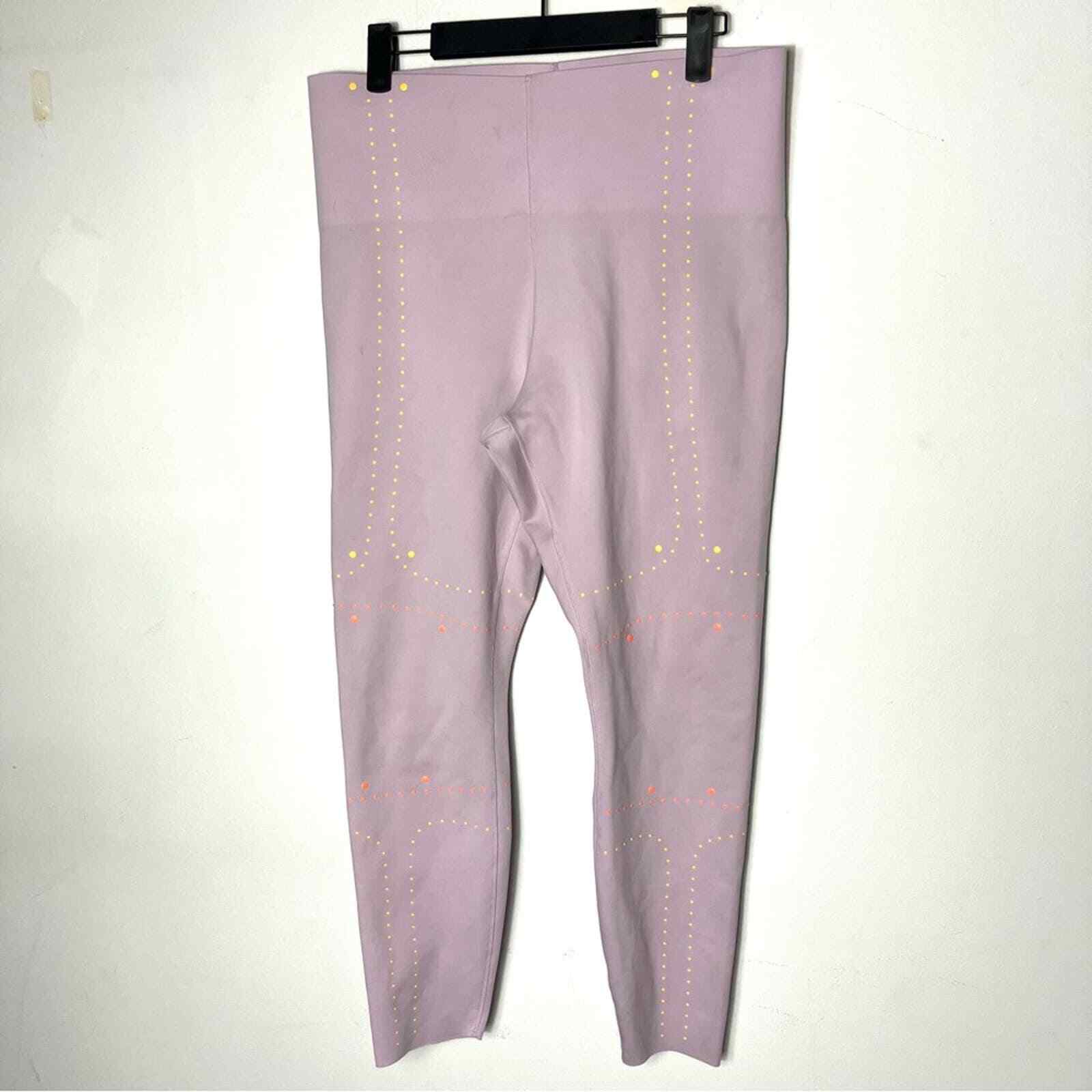 Nike Neon Studded Training/Performance Leggings XL - image 4